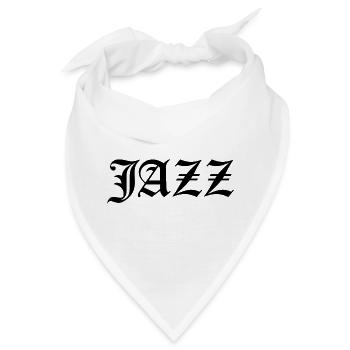 Jazz-Gothic-Logo-Logo T-Shirt - Bandana - Weiß - Vorne