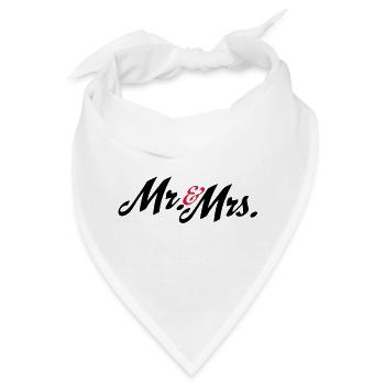 hochzeit - Bandana - Weiß - Vorne
