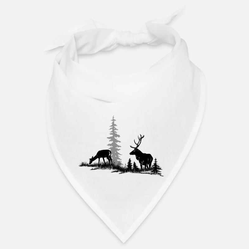 Cerf élaphe dans la forêt Bandana