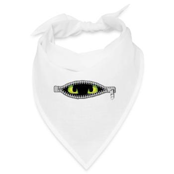 Monster im Inneren - Bandana - Weiß - Vorne