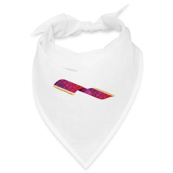 fliegender orientalischer Teppich aus 1001 Nacht - Bandana - Weiß - Vorne