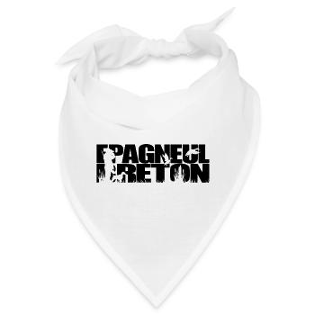 EPAGNEUL BRETON Jagdhund Jagdhunde Wilsigns - Bandana - Weiß - Vorne