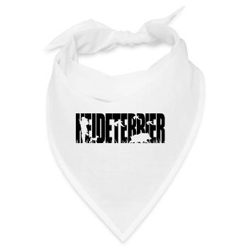 HEIDETERRIER Jagdhunde Jagdhund Wilsigns - Bandana - Weiß - Vorne