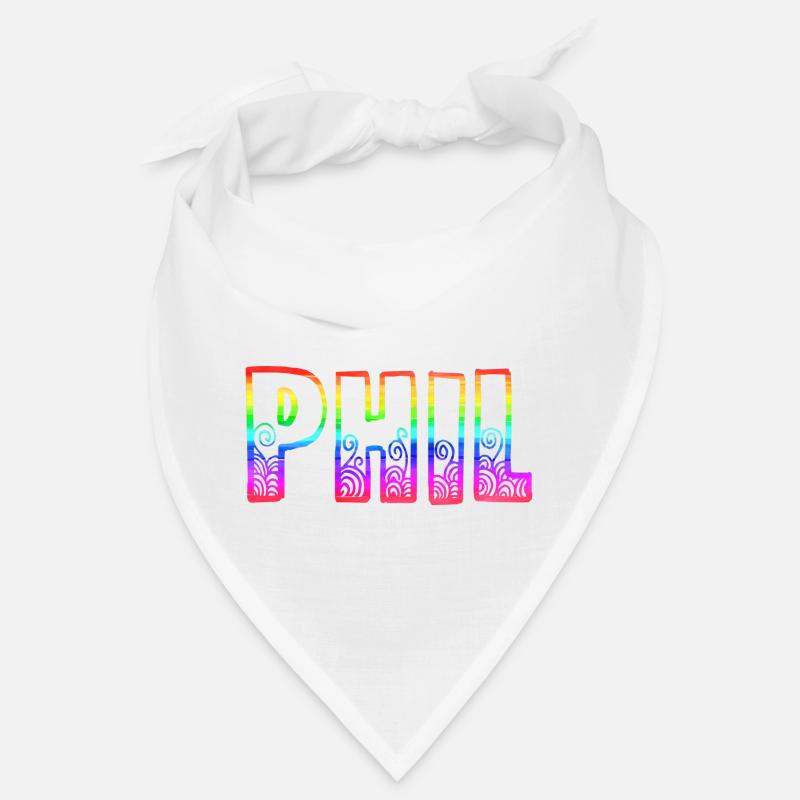 phil rs rainbow Bandana