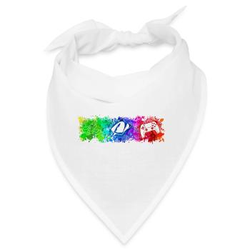 WASD Mouse Controller Rainbow - Bandana - Weiß - Vorne