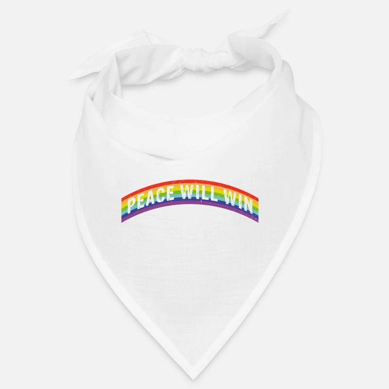 Rainbow Regenbogen Peace will win Bandana