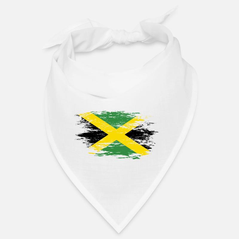 Drapeau de la Jamaïque utilisé Bandana