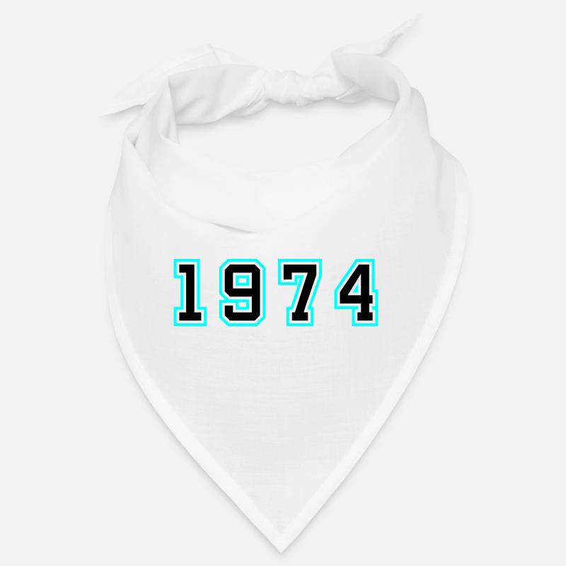 1974 Année Anniversaire Bandana