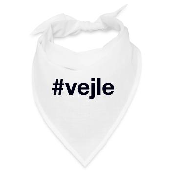 VEJLE Hashtag Denmark Dänemark - Bandana - Weiß - Vorne