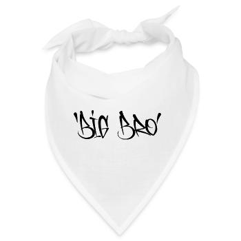 BIG BRO - Bandana - Weiß - Vorne