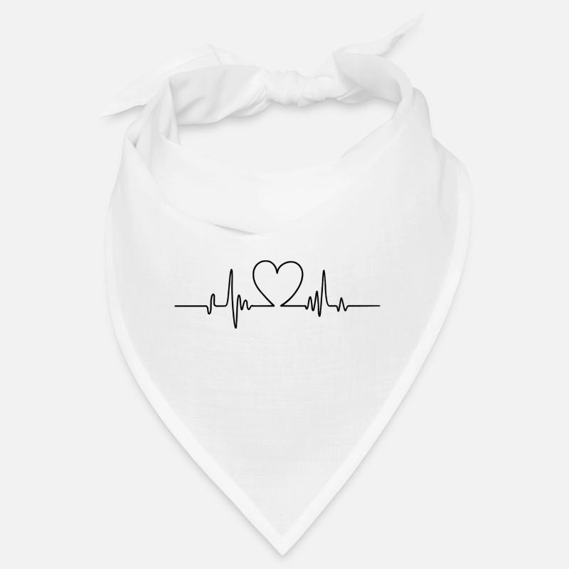Herzschlag und unendliche Liebe Bandana