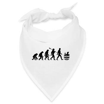 Evolution - Eisbader - Winterbaden - Eisbaden - Bandana - Weiß - Vorne