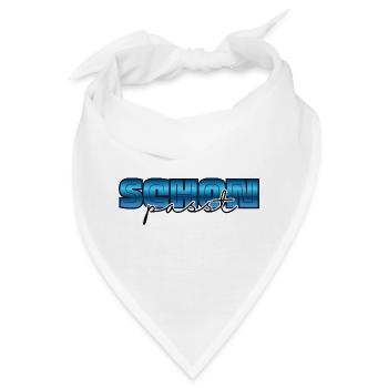 Passt schon, alles klar - Bandana - Weiß - Vorne