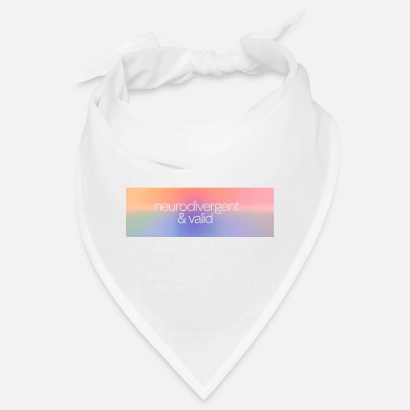 Neurodivergent & valid Bandana
