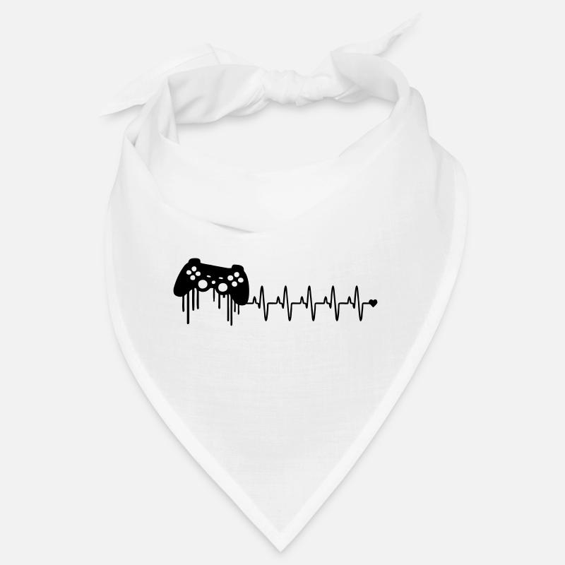 gaming kontroller herzschlag Bandana