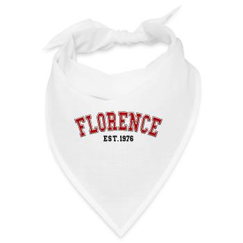 Florence Est. 1976 - Bandana - Weiß - Vorne