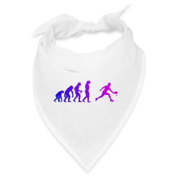 Pickleballspieler Design für Pickleball Match Fans - Bandana - Weiß - Vorne