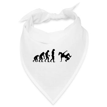 Hip-Hop-Tanz Geschenkidee für die Hip-Hop-Tänzerin - Bandana - Weiß - Vorne