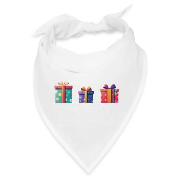 Festliche Geschenkboxen Farbspiele - Bandana - Weiß - Vorne