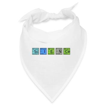 Science Motiv Nerd Humor - Bandana - Weiß - Vorne