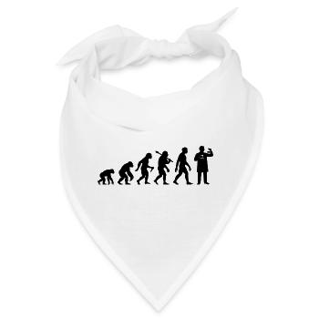 Chemiker Evolution Für Chemie Student Professor - Bandana - Weiß - Vorne