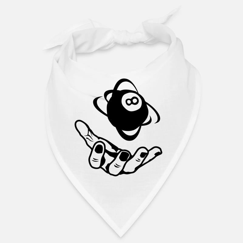 billiards open hand ball Bandana