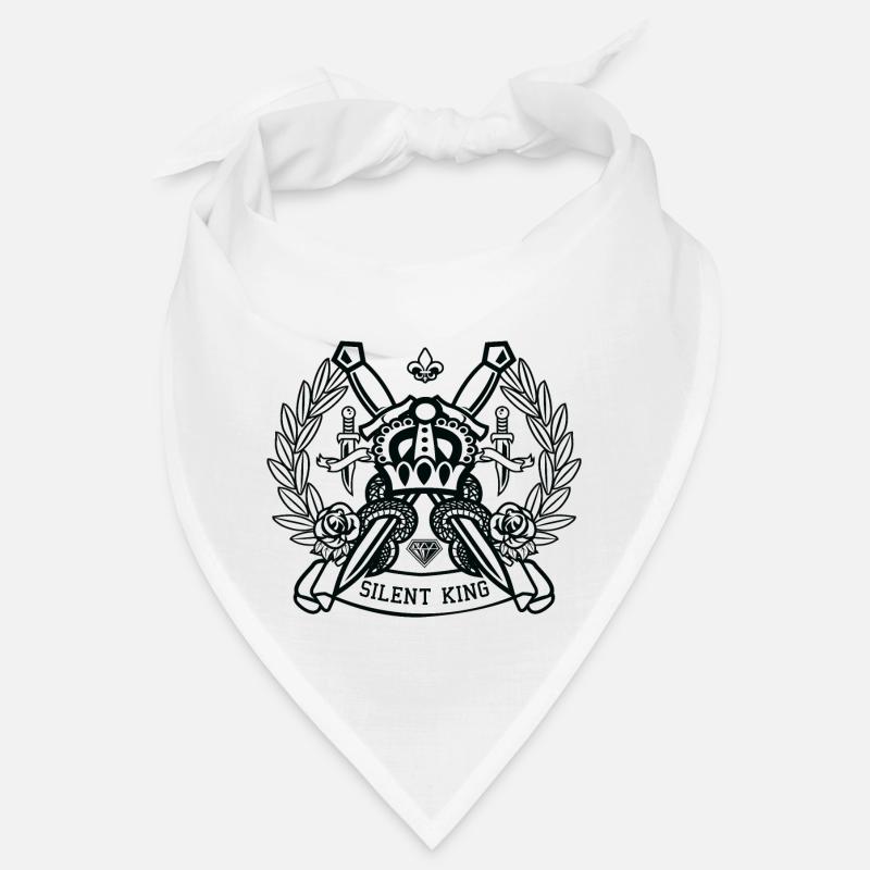 Crown - Bandana - Weiß