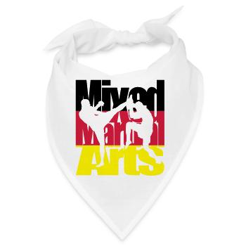 Mixed Martial Arts Deutsch - Bandana - Weiß - Vorne