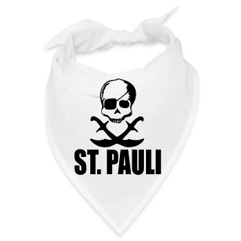 st pauli - Bandana - Weiß - Vorne