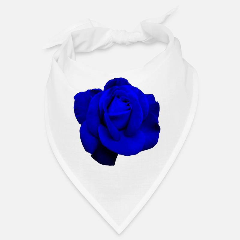 Blaue Rose Bandana