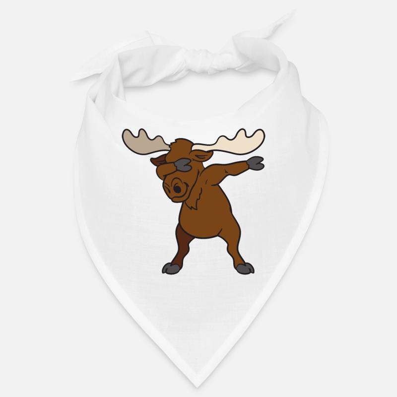 Dabbing dab moose Bandana