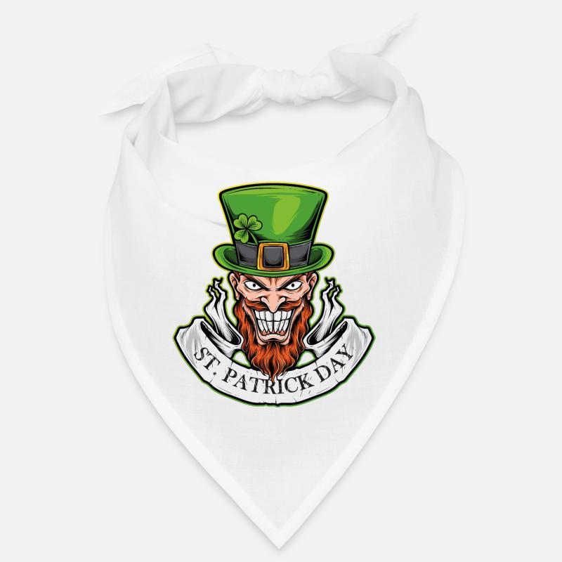 Sourire le jour de la Saint-Patrick Bandana