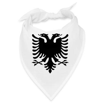 albanie 2013 800.dpi HD - Bandana - Weiß - Vorne