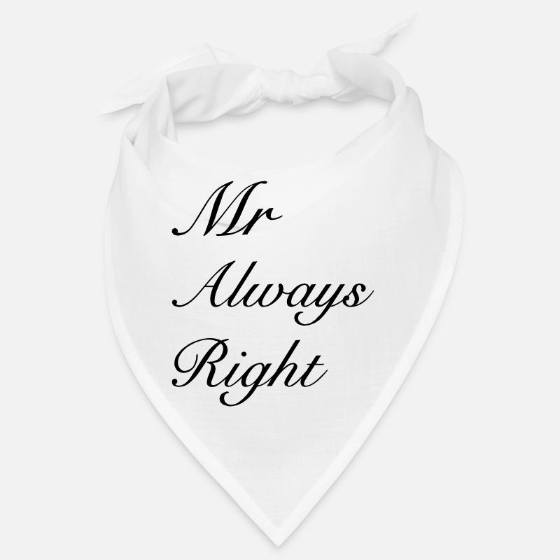Mr Right Bandana
