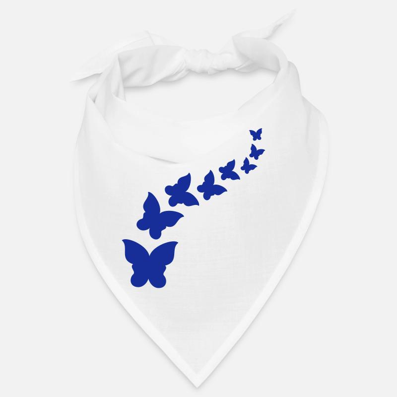 Beau modèle de papillon volant Bandana
