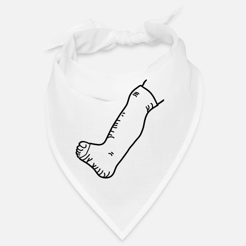 Bein in Gips _1_g1s Bandana
