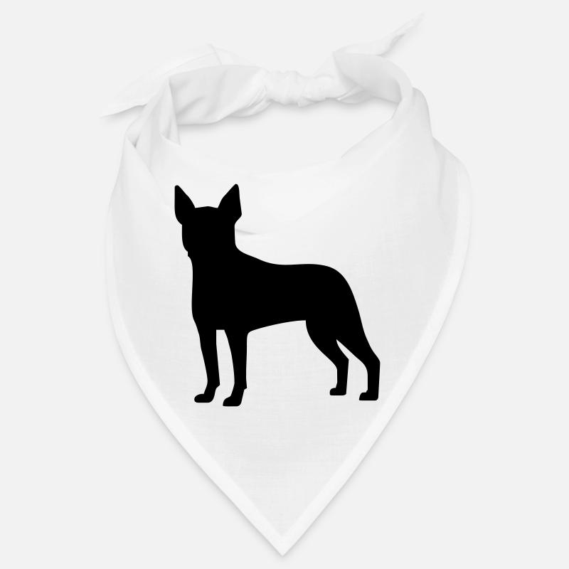 Boston Terrier - Bandana - Weiß