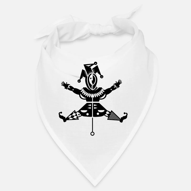 Jumping jack with jester hat Bandana