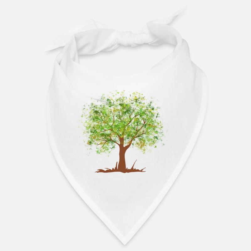 Arbre vert d'été Bandana