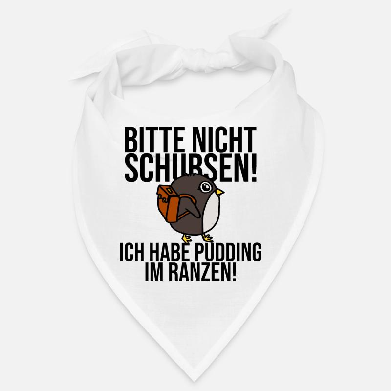 Bitte nicht schubsen ich habe Pudding Bandana