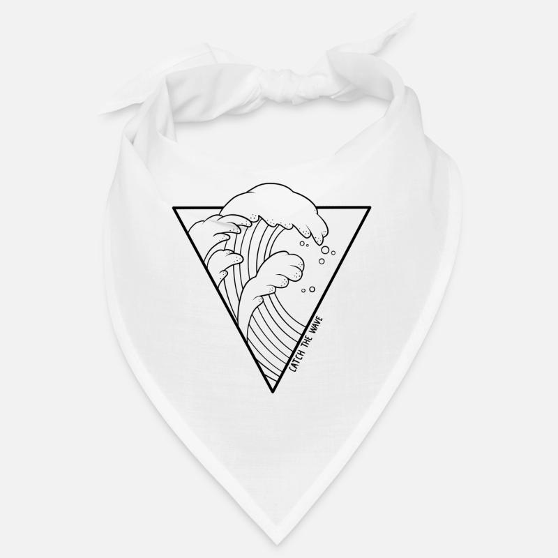 Vagues dans le triangle Bandana