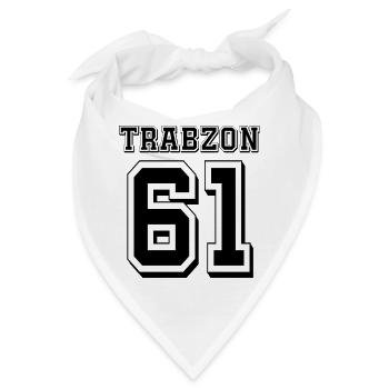 Trabzon 61 Türkiye - Bandana - Weiß - Vorne