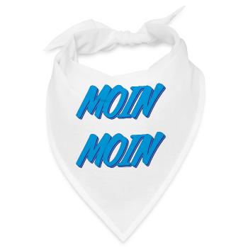 Moin Moin - Bandana - Weiß - Vorne