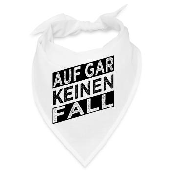 geburtstagsgeschenk humor lieben statement bday - Bandana - Weiß - Vorne