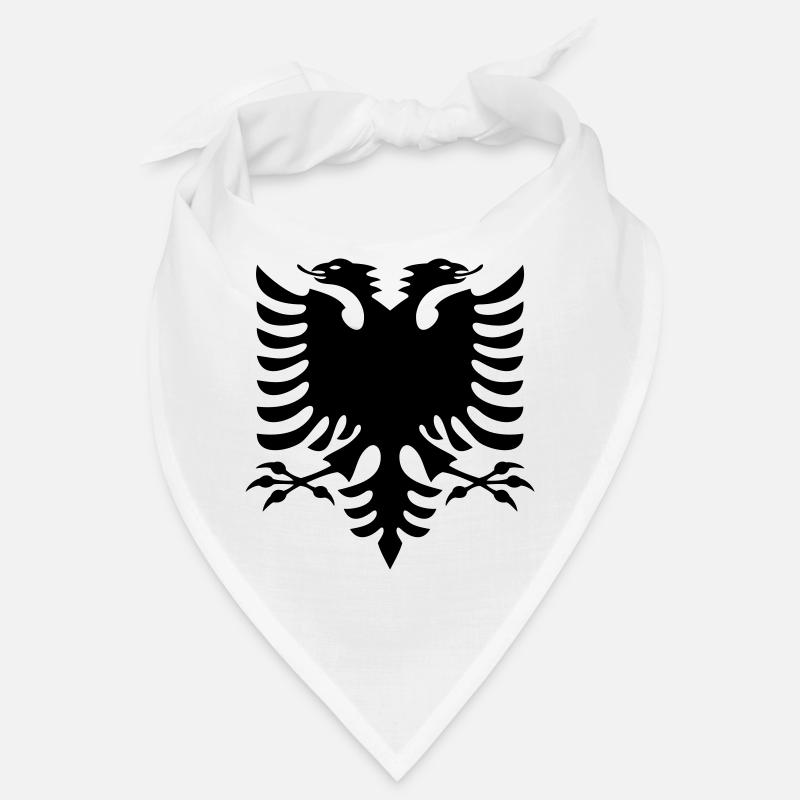 Albanien Flagge Bandana