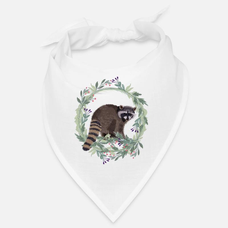 Waschbär Bandana