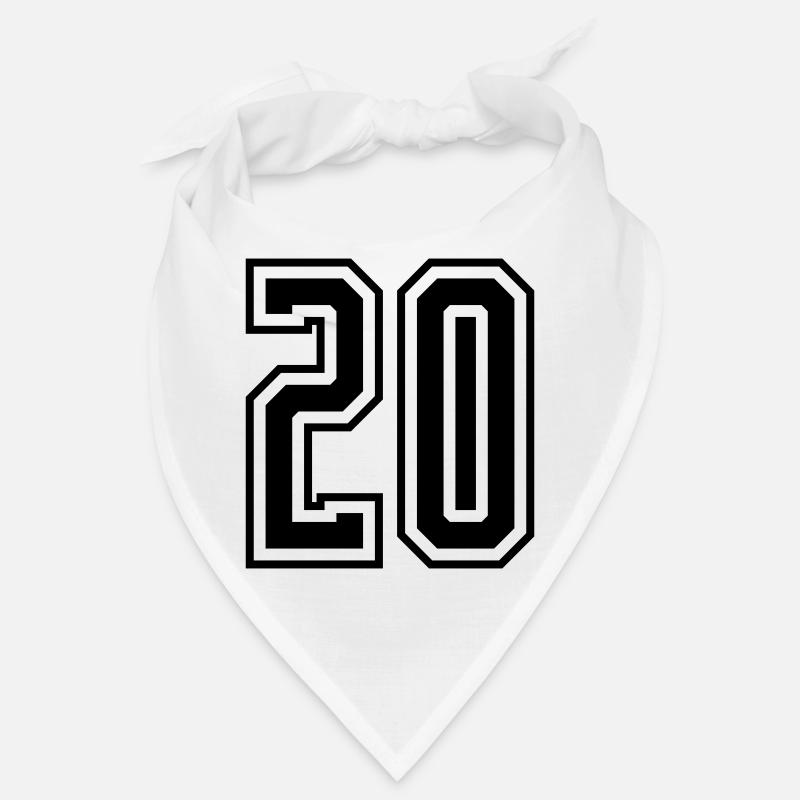 20 Numéro Bandana