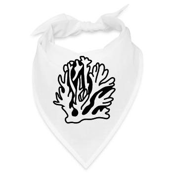 Korale ozean - Bandana - Weiß - Vorne