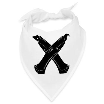 Stanley Messer 5 - Bandana - Weiß - Vorne
