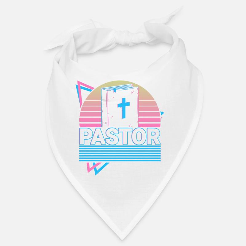 Pastor Christliche Kirche Prediger Retro Geschenk Bandana